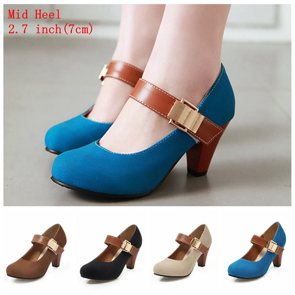 Velcro ankle hot sale strap heels