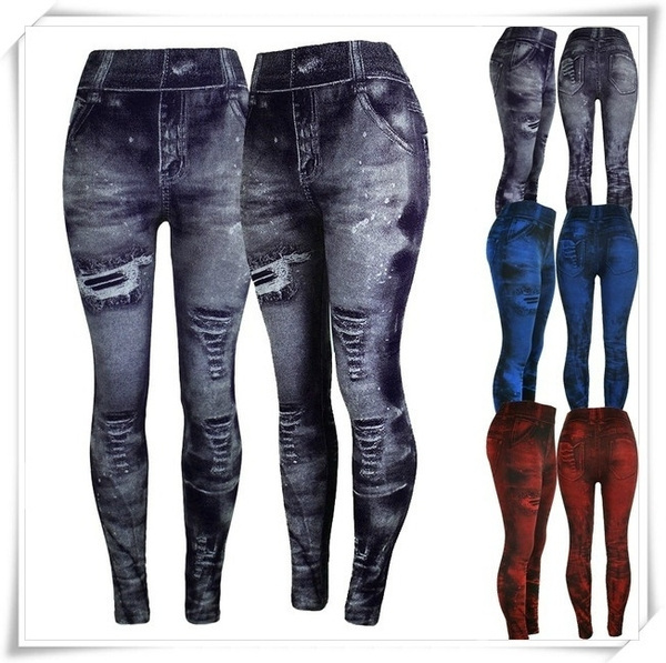 2019 Women's Fashion Jeggings Super 