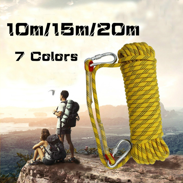 10mm Outdoor Climbing Rope Safety Rope Expansion Fire Rescue Escape ...