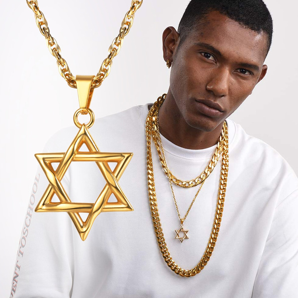 Star of David I Necklace, Sterling Silver | Men's Necklaces | Miansai