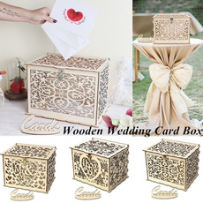 Box, Beautiful, weddingcardbox, Wooden