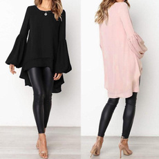blouse, asymmetricalblouse, Plus Size, longtop