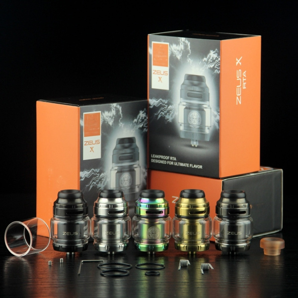 2019 Newest Zeus X RTA Leakproof RTA vape tank atomizer 510 thread 810