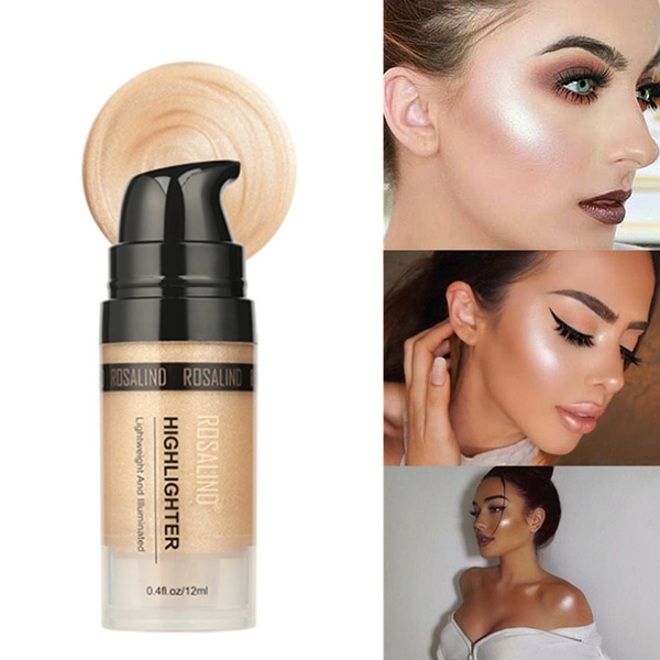 12ml Face Highlighter Makeup Liquid Glow Face Contour Brightener Glow  Shimmer Liquid Highlighter Make up