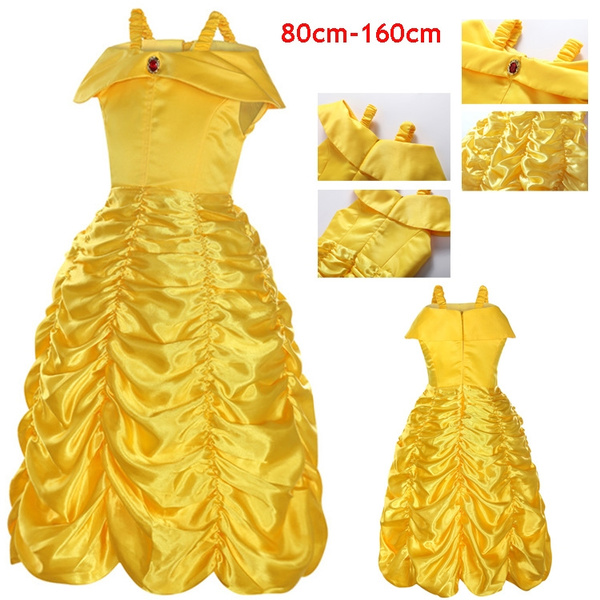 Cosplay Belle Princess Dress Girls Dresses For Beauty and the