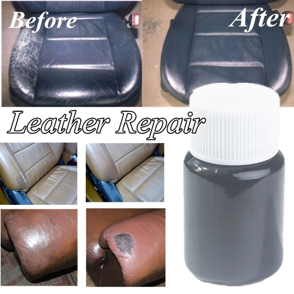 20ml Universal Leather Repair Tool Car Seat Sofa Coats Holes Scratch Cracks  No Heat Liquid Leather Vinyl Repair Kit