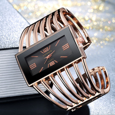 Womens Watch Luxury Fashion Rose Gold Bangle Bracelet Watch Women Dress Clock Female Lady Girls Wristwatch Relojes