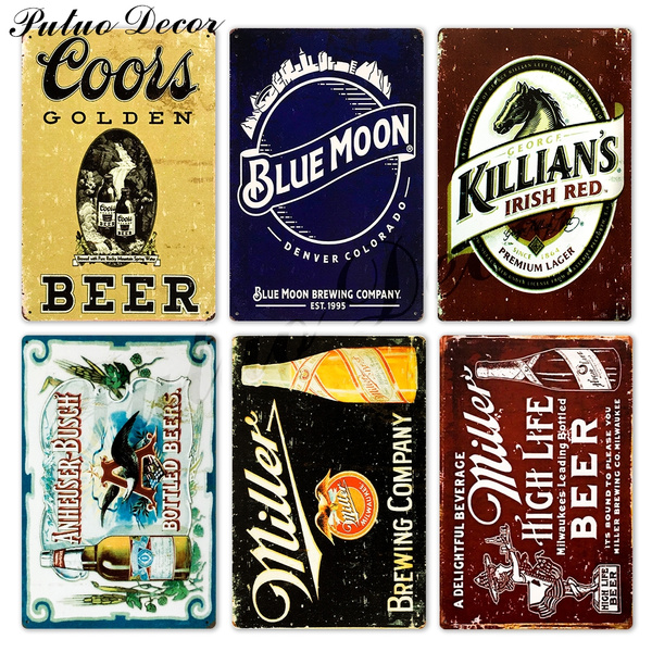 Details about   Pabst Beer Can Choice Logo Retro Wall Decor Bar Man Cave Large Metal Tin Sign 