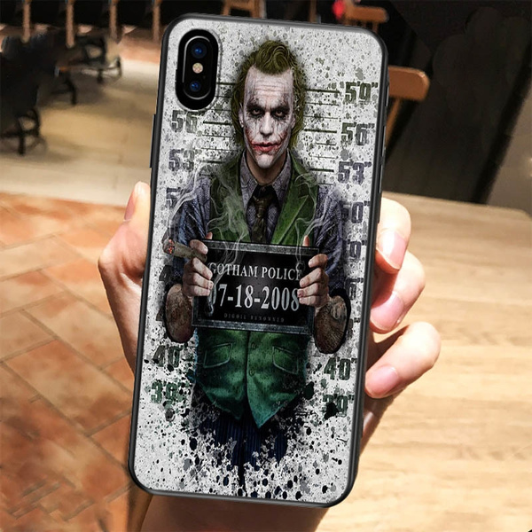 Suicide Squad Joker Phone Case for IPhone X 8 7 7plus 6plus 6splus