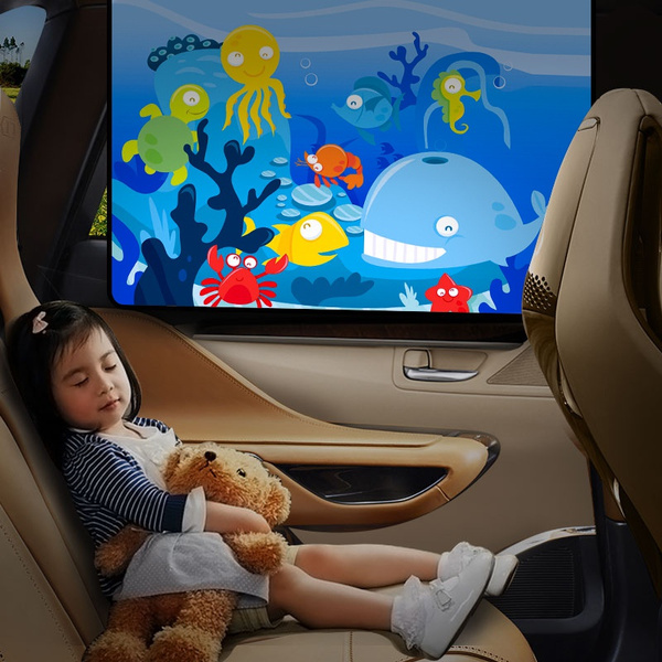 Car Rear Window Shade Car Sun Shade Window Protector for Baby Wish