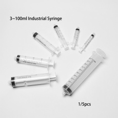 measuringsyringe, dispensingindustrialtool, plasticsyringe, transparentscrewtype