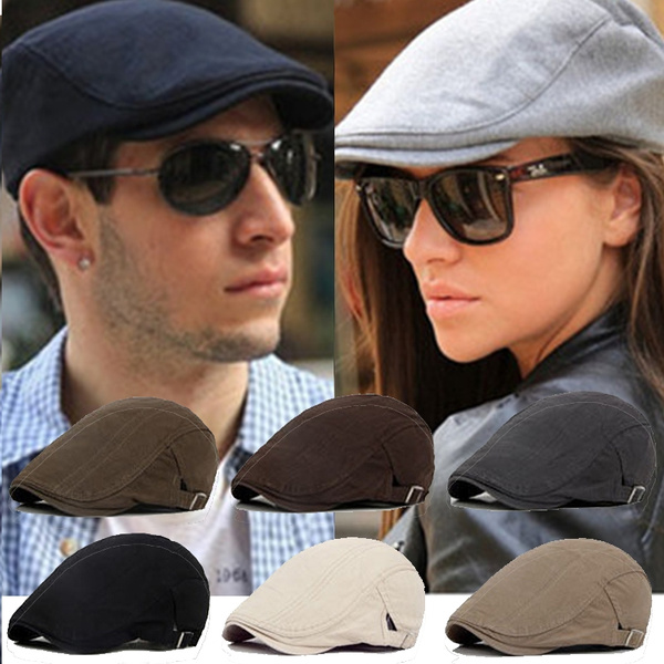 Fashion Unisex Caps Men Women Driving Sun Flat Beret Hat Causal Cap Fashion Unisex Caps Men Women Driving Sun Flat Beret Hat Causal Cap