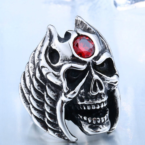 Wish hot sale skull rings