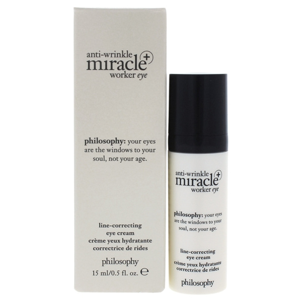 AntiWrinkle Miracle Worker Eye Plus by Philosophy for Unisex 0.5 oz