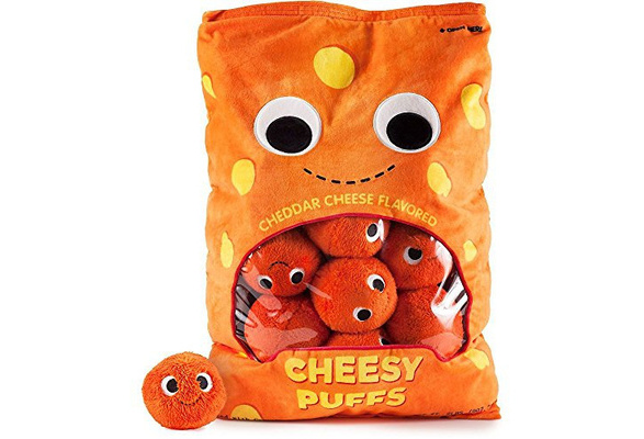kidrobot cheese puffs
