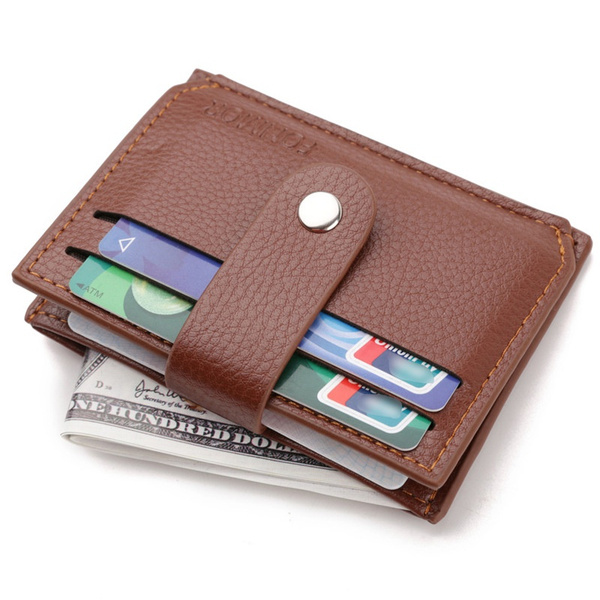 Men Wallet Small Mini Card Holder Male Wallet Pocket Retro purse