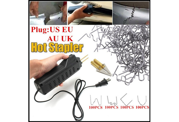 400Pc Staples Thermo Plastic Repair Kit For Hot Stapler Car Bumper Fender 
