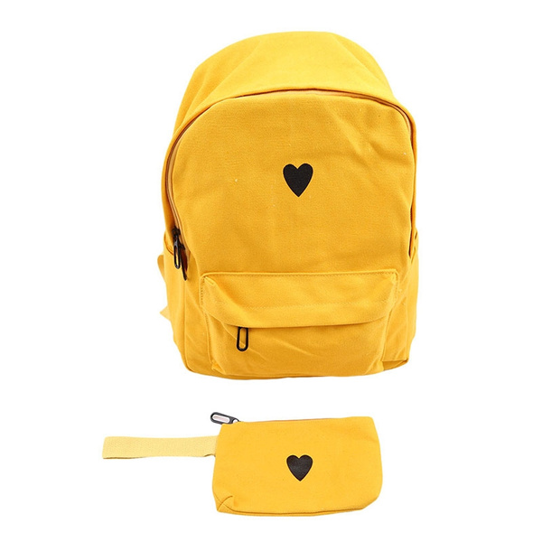 Yellow store cute backpack