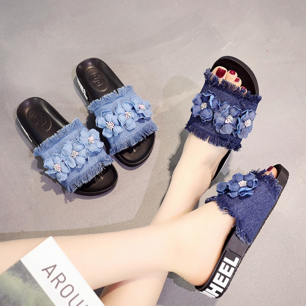 Slipper on sale for jeans