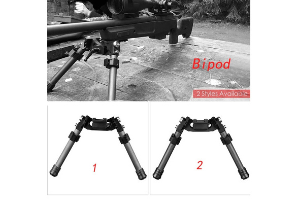 NEW V10 Light Swivel Bipod LRA Long Range Rifle Hunting Aluminum Swivel Mount 