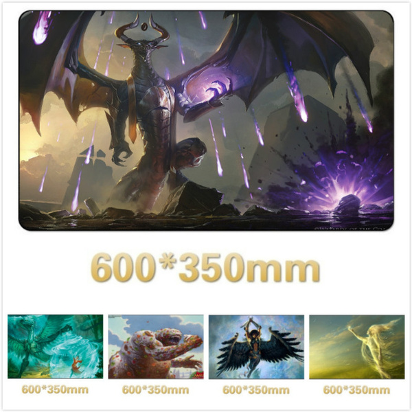 600*350 Playmat MTG Nice 20 Patterns Liliana Kissing Chandra Playmats