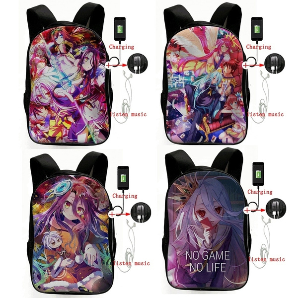 no game no life backpack