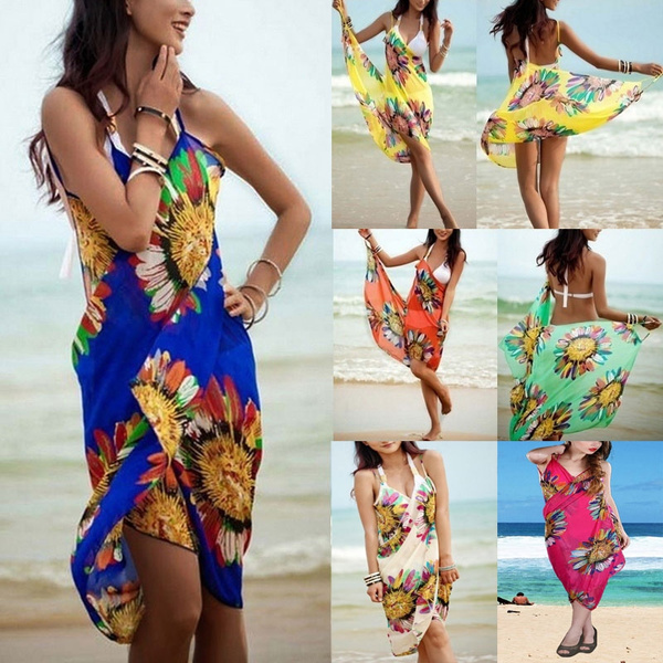 Chiffon Beach Wear Bikinis Cover-ups Skirts