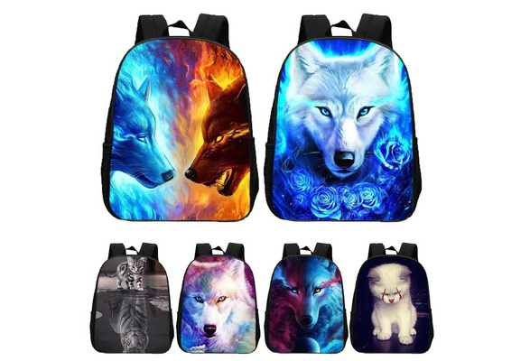 Wolf galaxy outlet backpack