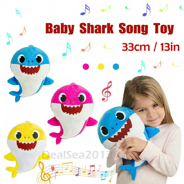 Baby shark plush singing sales english