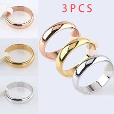 Steel, minimalist, Fashion, wedding ring