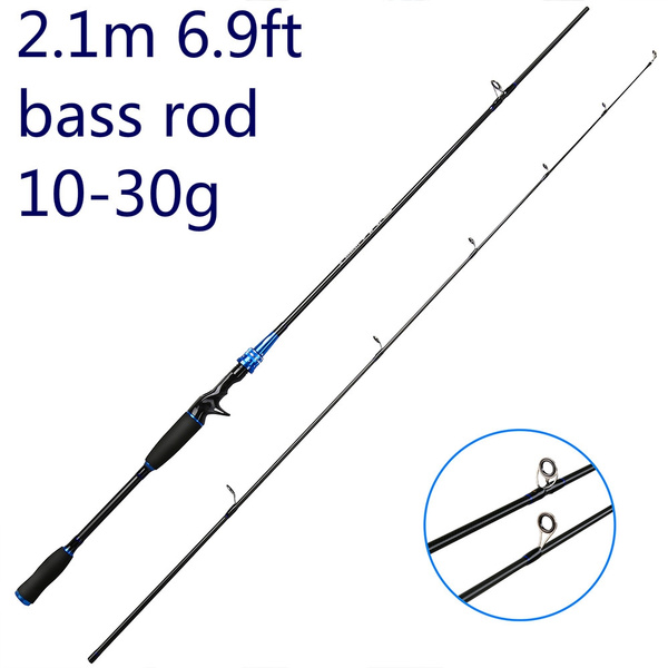 medium action bass rod