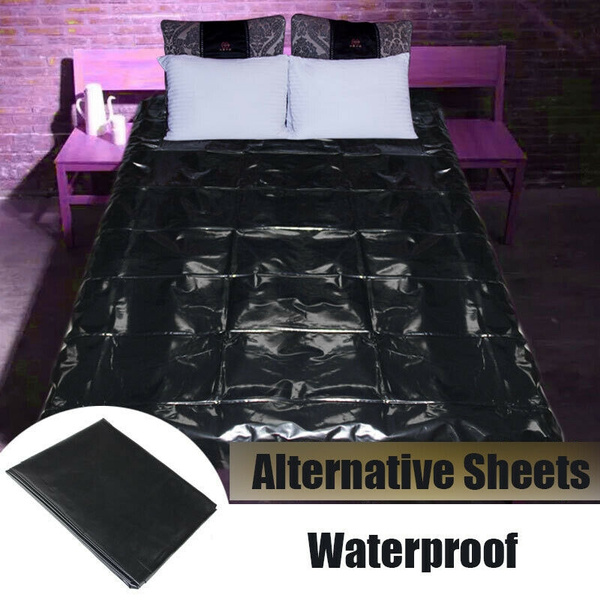 Full Size Waterproof Bedding Sheet Set Lolo PVC Bed Sheet for Wet Games 