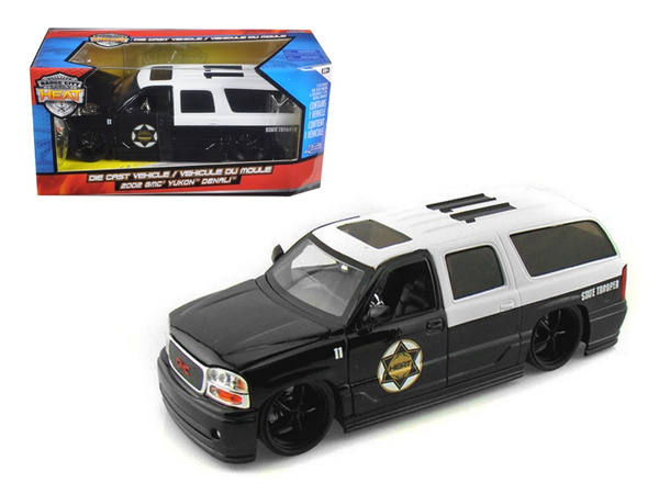 2002 GMC Yukon Denali Police 1/24 Diecast Model Car by Jada | Wish