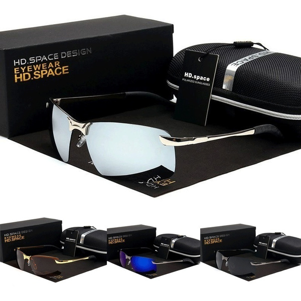 Polarized UV400 Sunglasses Men's Fashion Men Men/women Sunglasses Frames  Glasses Retro Eyewear