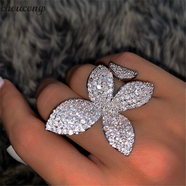 Luxury Heart Promise Ring 925 Sterling Silver Pave AAAAA Zircon Engagement  wedding Band Rings For Women Bridal Jewelry Gift - AliExpress