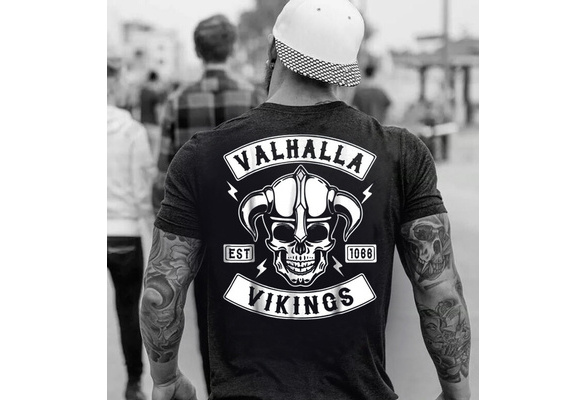 Viking Vintage T-shirt, Vikings Warrior Shirt Unisex, Norse  Mythology,Valhalla T-Shirt,Viking Clothing,Viking Gifts,Vikings Shirt |  Poster