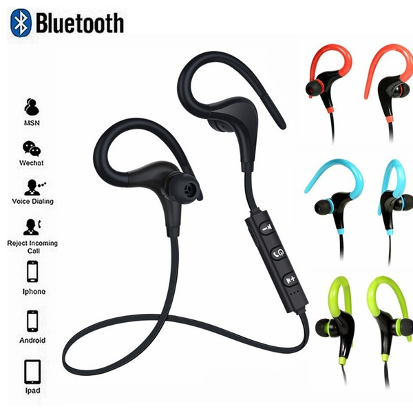Fashion wireless Bluetooth headset ear sports headphones Wish