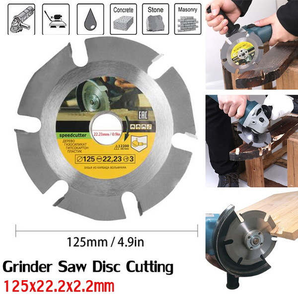 125mm 6T Circular Saw Blade Multitool Wood Carving Cutting Grinder Saw Disc Tool 