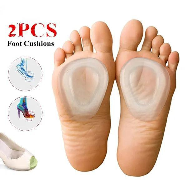 Pair Ball of Foot Cushions Foot Care Inserts Insoles For Support Neuroma Runners 