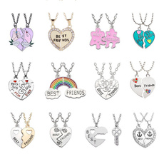 Heart, heartcharmnecklace, Jewelry, rainbow