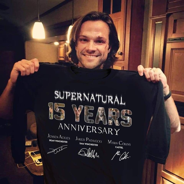 T shirt supernatural online 15 years