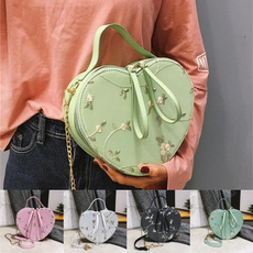 Shoulder Bags, embroiderybag, Chain, Tote Bag