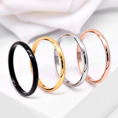 Steel, plainring, Stainless Steel, wedding ring