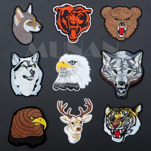 Embroidery Applique Sticker, Iron Patches Clothing Bear