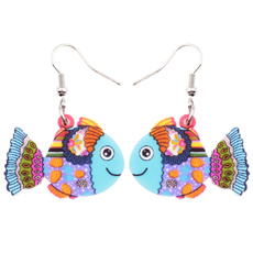 earringsforkid, cute, fishearring, Fashion