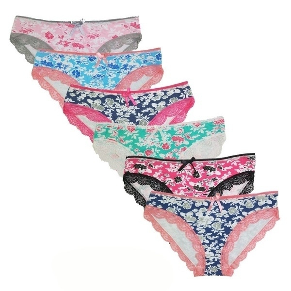 6 pcs/lot Cotton best quality Underwear Women panties Casual Intimates  female Briefs Cute Lingerie