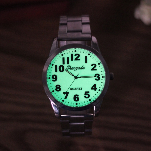 2019 top brand mens luminous hand watch waterproof luxury quartz