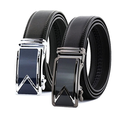 Cinturón De Cuero Con Hebilla Automática Para Hombre Cinturón De Cuero Con Hebilla Automática Para Hombre