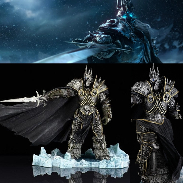 World of Warcraft Action Figure 16/20 Cm Lich King Arthas Menethil WOW PVC  Model