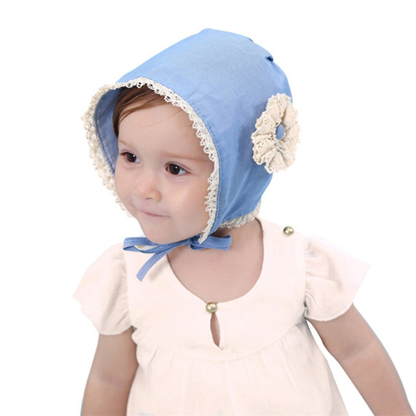 Blue store bonnet baby